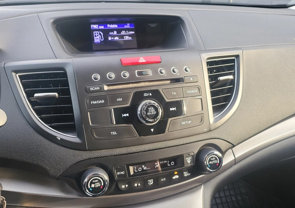 Honda CR-V cena 59909 przebieg: 168000, rok produkcji 2013 z Sieradz małe 529